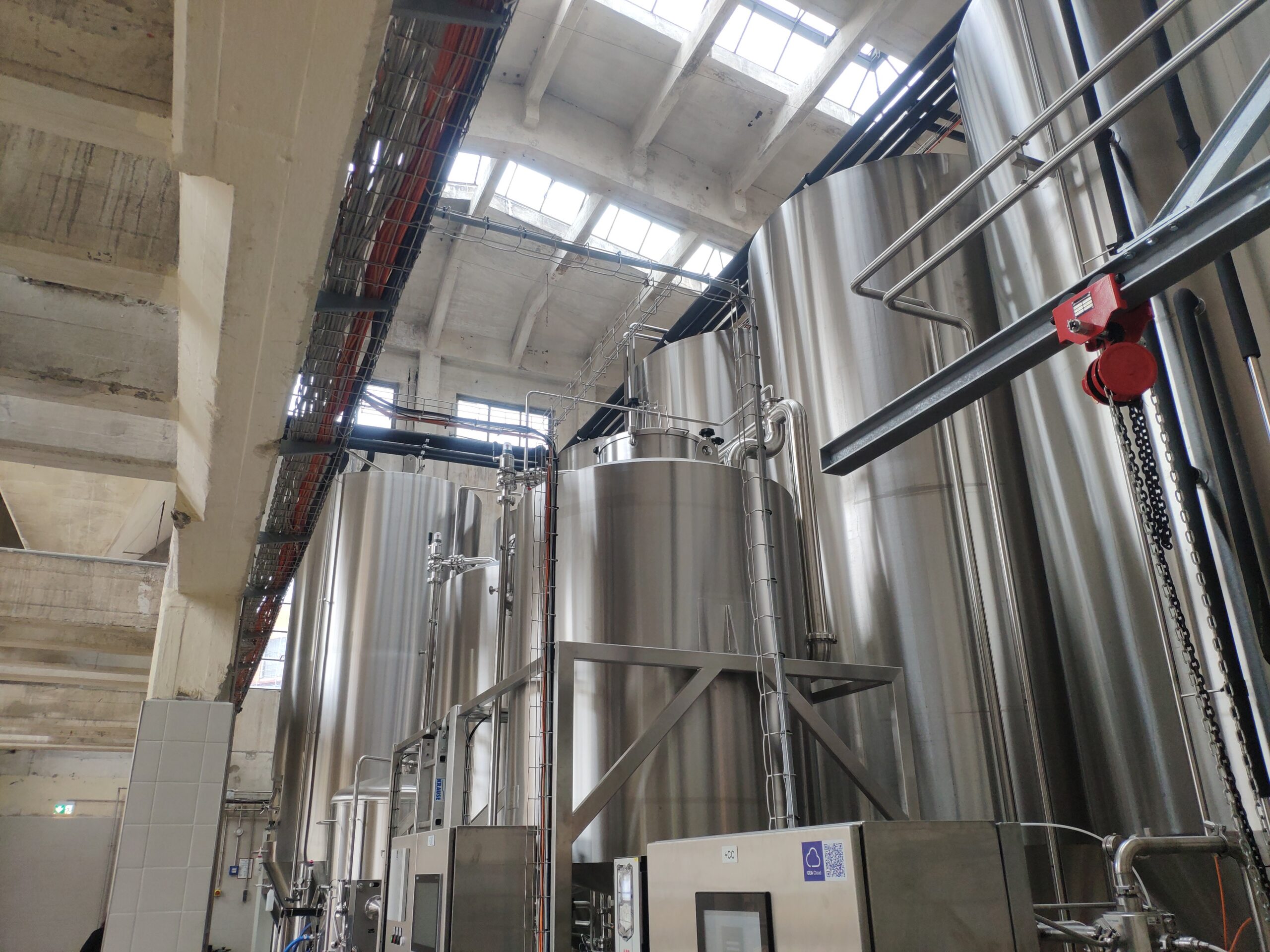 View into the Vagabund brewhous